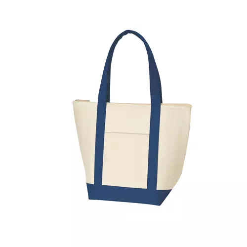 MARKLESS STYLE 保冷バイカラートート M ネイビーブルー TR-0733-006 1枚（ご注文単位1枚）【直送品】