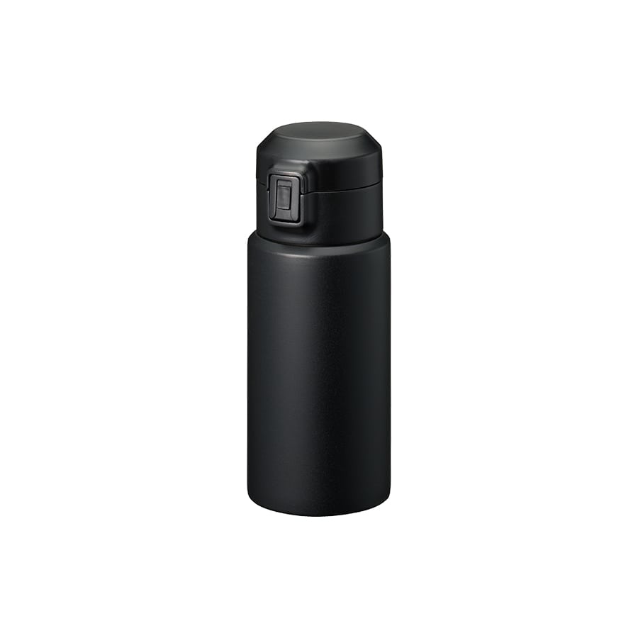 MARKLESS STYLE Zalatto ワンタッチサーモボトル 350ml ブラック TS-1814-009 1個(ご注文単位1個)【直送品】