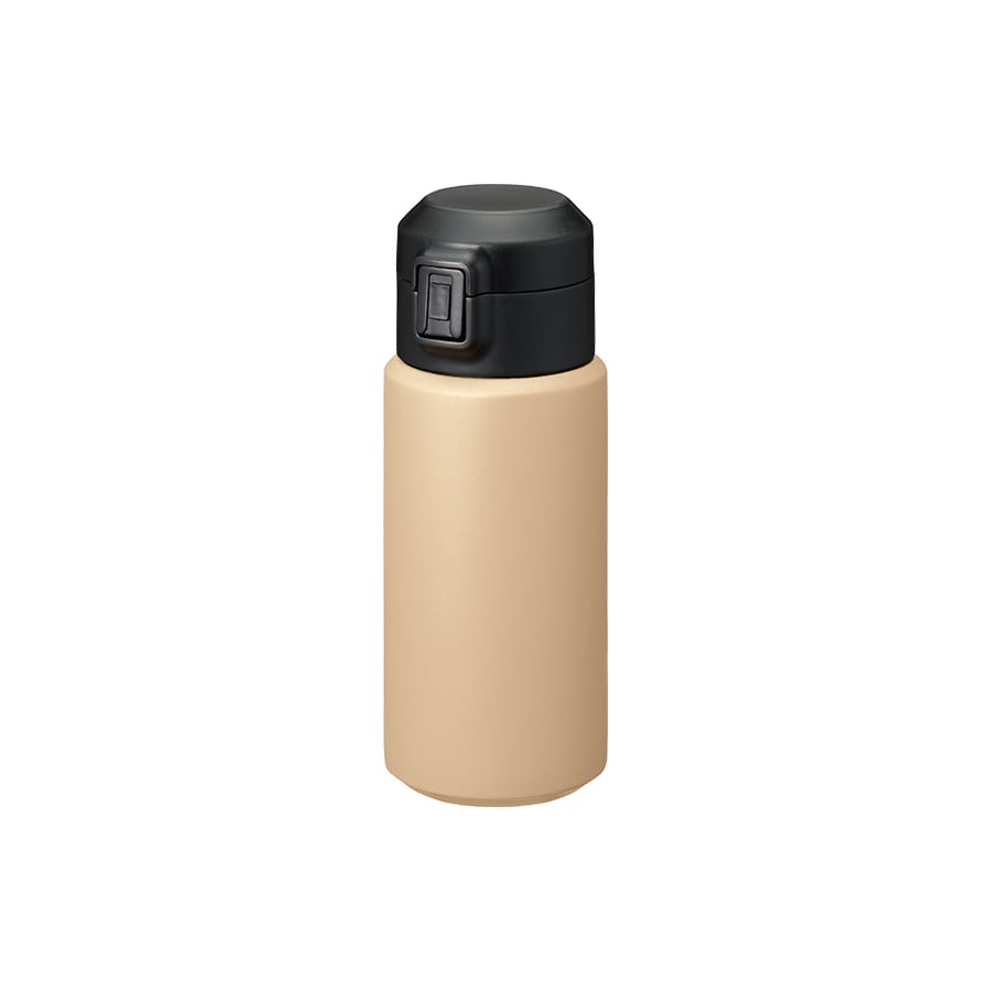 MARKLESS STYLE Zalatto ワンタッチサーモボトル 350ml ベージュ TS-1814-028 1個(ご注文単位1個)【直送品】