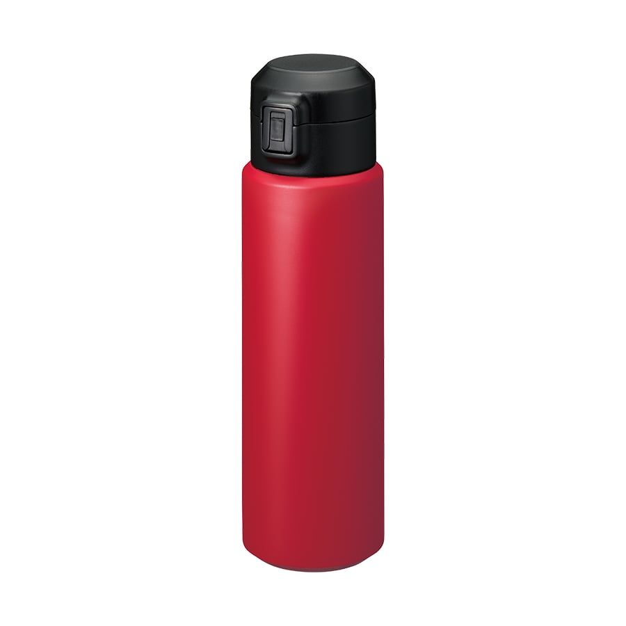 MARKLESS STYLE Zalatto ワンタッチサーモボトル 500ml レッド TS-1815-002 1個(ご注文単位1個)【直送品】