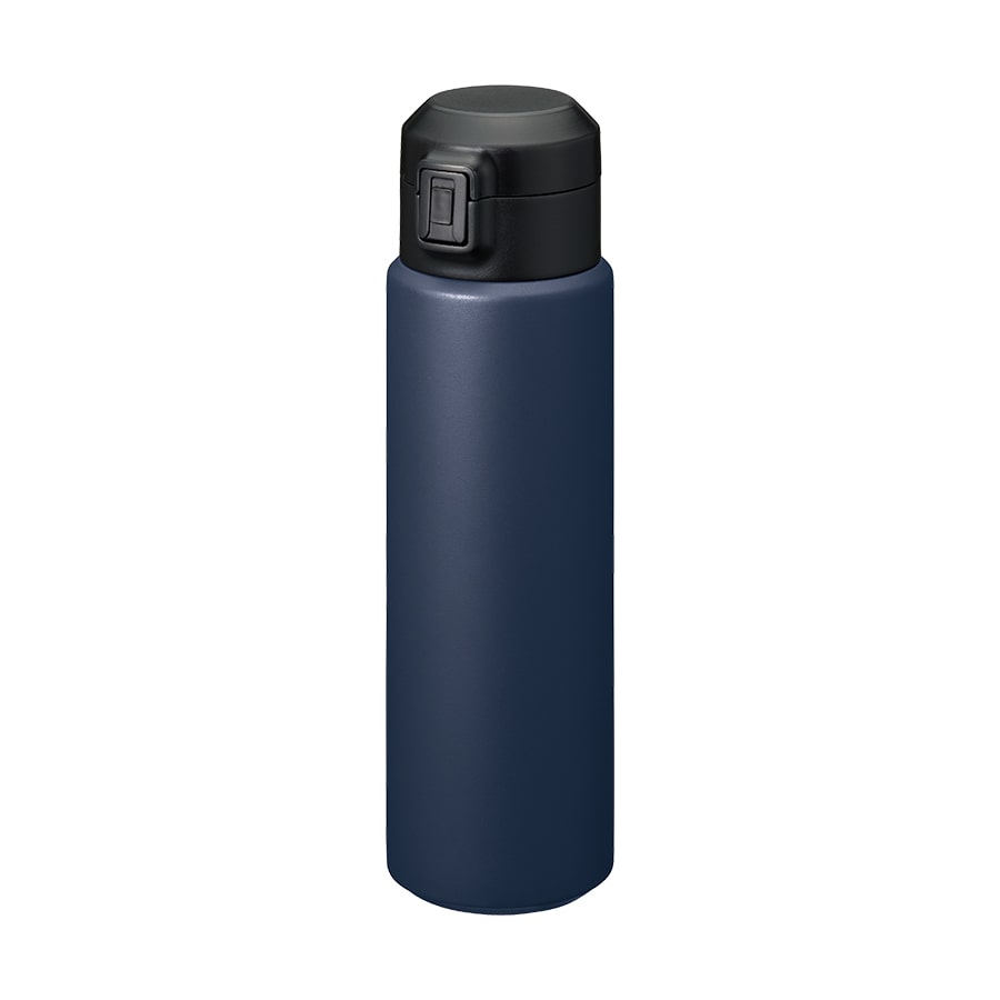 MARKLESS STYLE Zalatto ワンタッチサーモボトル 500ml ネイビー TS-1815-006 1個(ご注文単位1個)【直送品】