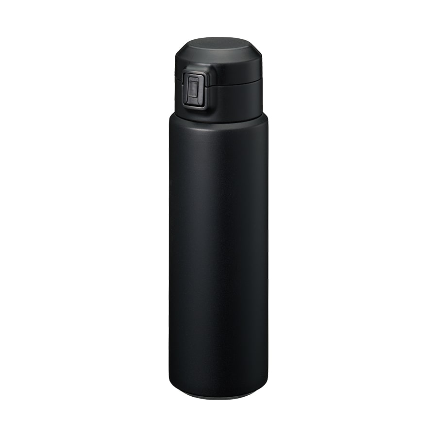 MARKLESS STYLE Zalatto ワンタッチサーモボトル 500ml ブラック TS-1815-009 1個(ご注文単位1個)【直送品】