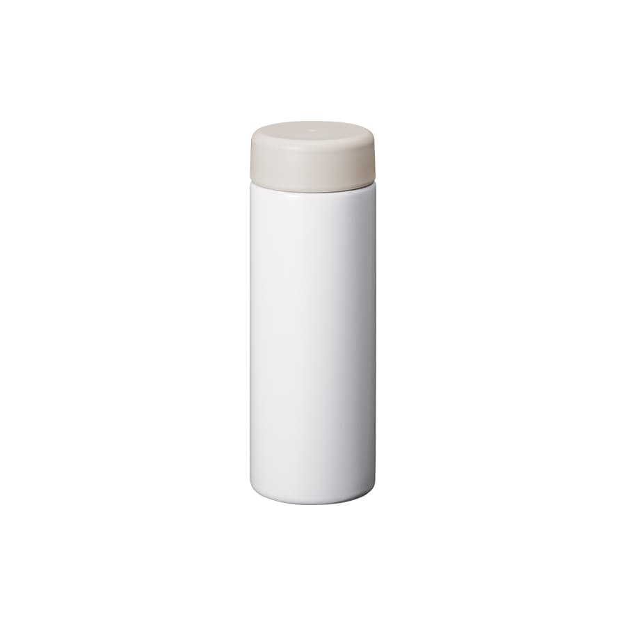 MARKLESS STYLE バイカラーサーモステンレスボトル 300ml ホワイト TS-1823-044 1個（ご注文単位1個）【直送品】