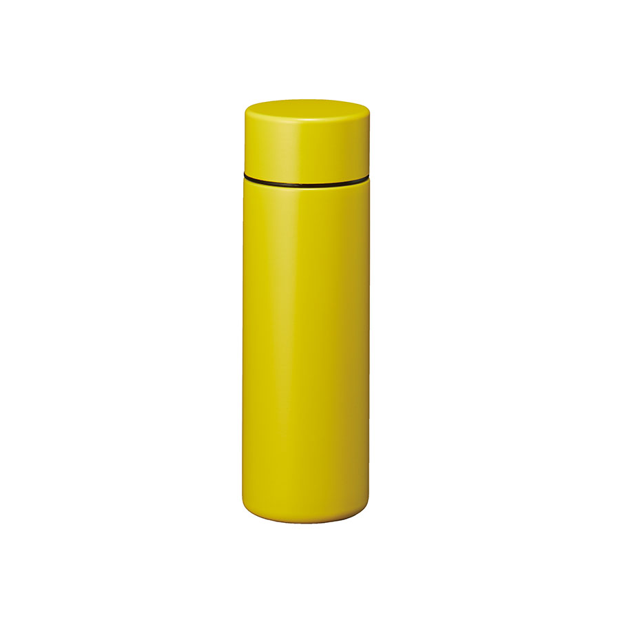 MARKLESS STYLE ポケットサーモボトル 130ml イエロー TS-1719-010 1個（ご注文単位1個）【直送品】