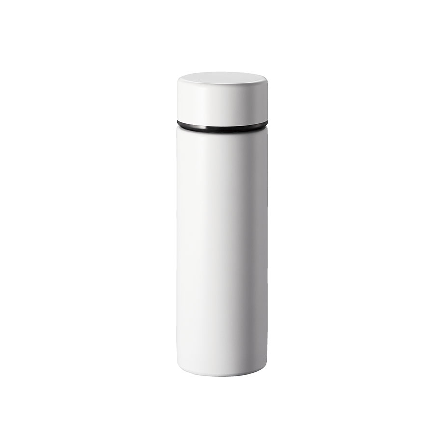 MARKLESS STYLE ポケットサーモボトル 130ml ホワイト TS-1719-044 1個（ご注文単位1個）【直送品】
