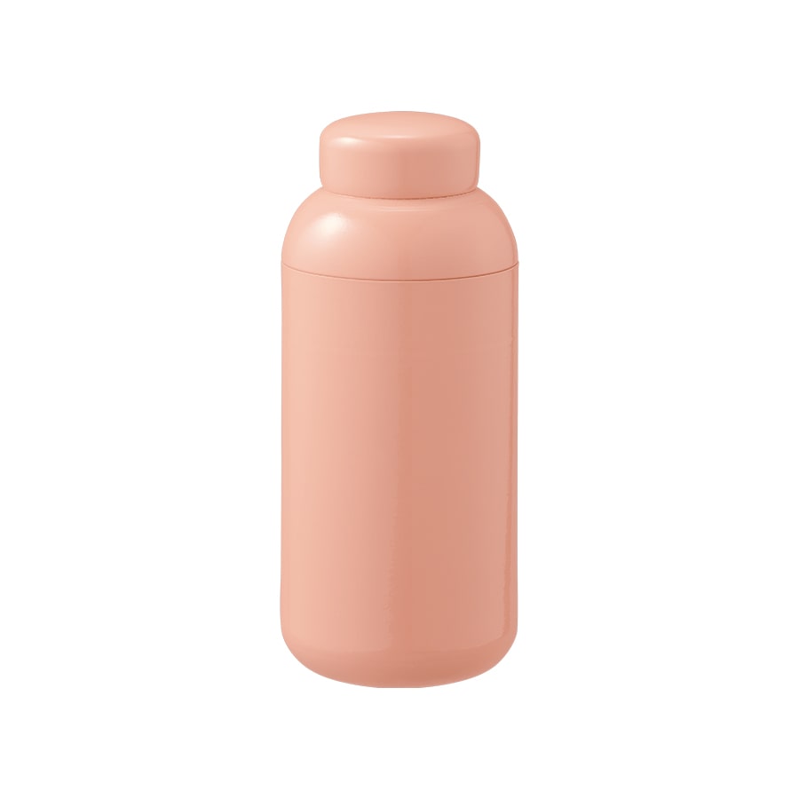 MARKLESS STYLE Malutto サーモステンレスボトル 400ml スモークピンク TS-1748-040 1個（ご注文単位1個）【直送品】