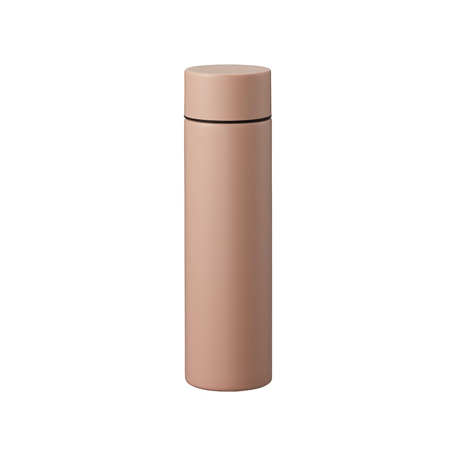 MARKLESS STYLE シンプル サーモステンレスボトル 370ml スモークピンク TS-1753-040 1個（ご注文単位1個）【直送品】