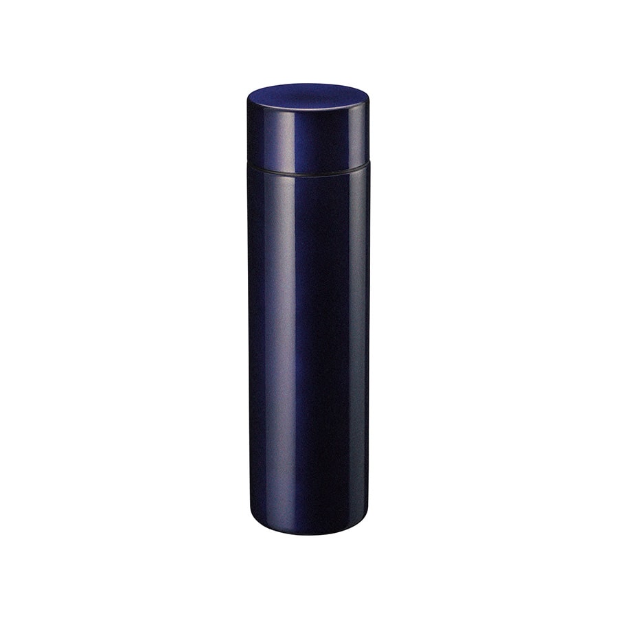 MARKLESS STYLE フルメタリック サーモボトル 370ml ディープネイビー TS-1793-006 1個（ご注文単位1個）【直送品】