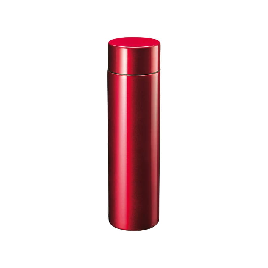 MARKLESS STYLE フルメタリック サーモボトル 370ml ディープレッド TS-1793-002 1個（ご注文単位1個）【直送品】