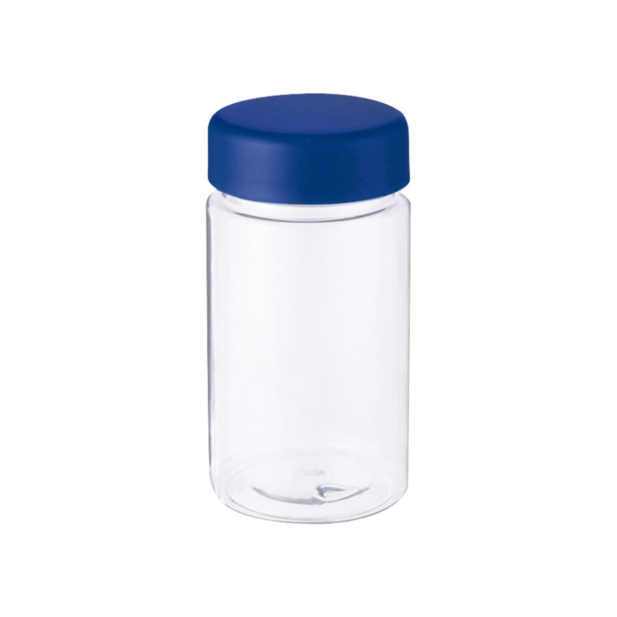 MARKLESS STYLE クリアタンクボトル 350ml ネイビー TS-1403-006 1個(ご注文単位1個)【直送品】