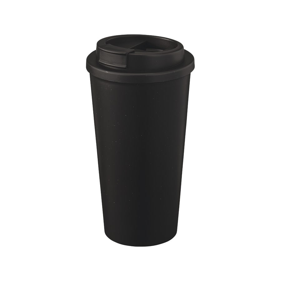 MARKLESS STYLE ダブルウォールタンブラー 550ml コーヒー配合タイプ ブラック TS-1773-009 1個(ご注文単位1個)【直送品】