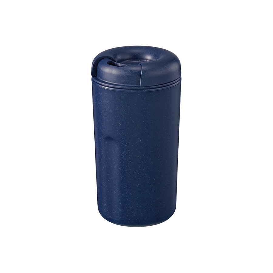 MARKLESS STYLE カフェタンブラーベーシック バンブーファイバー配合 ネイビー TS-1763-006 1個(ご注文単位1個)【直送品】