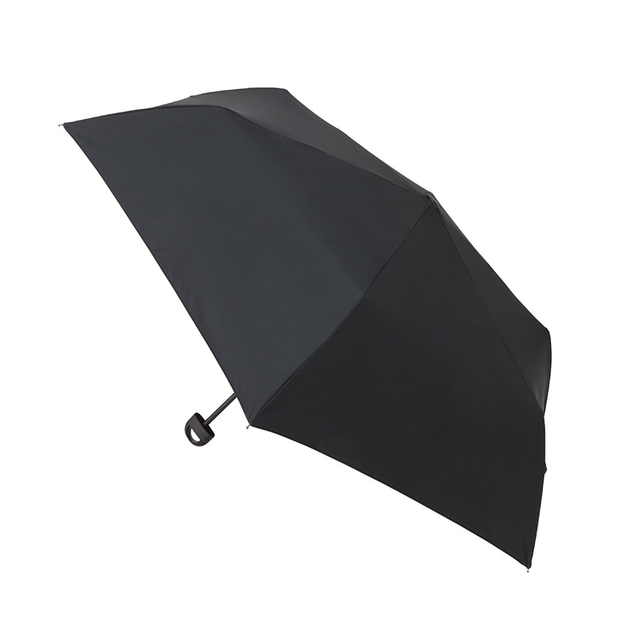 MARKLESS STYLE ハンガーグリップ UV折りたたみ傘 ブラック TS-1406-009 1個（ご注文単位1個）【直送品】