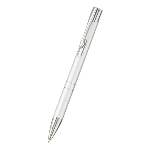 MARKLESS STYLE スタイリッシュ メタルボールペン シルバー TS-0987-005 1個(ご注文単位1個)【直送品】