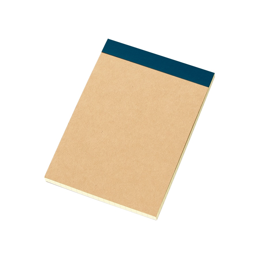 MARKLESS STYLE リサイクル A6メモパッド ブルー TS-1546-001 1個（ご注文単位1個）【直送品】