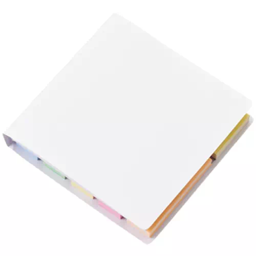 MARKLESS STYLE ブックメモ付箋 S スノーホワイト TS-0496-044 1個（ご注文単位1個）【直送品】