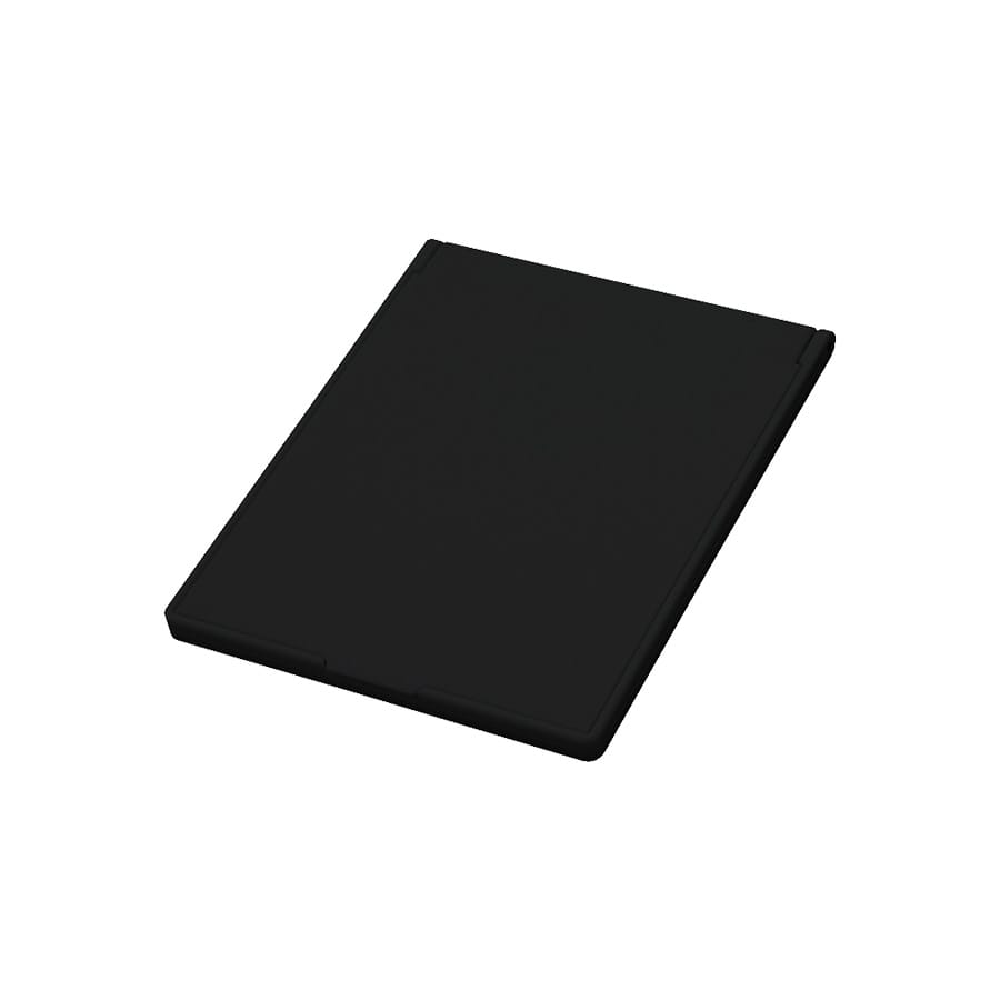 MARKLESS STYLE マットスクエアミラー M マットブラック TM-0026-009 1個(ご注文単位1個)【直送品】