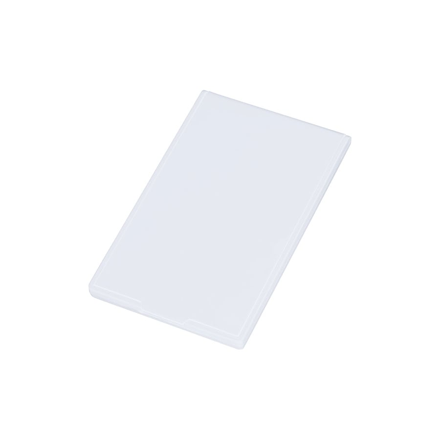 MARKLESS STYLE ポケットミラー ホワイト TM-0055-044 1個(ご注文単位1個)【直送品】
