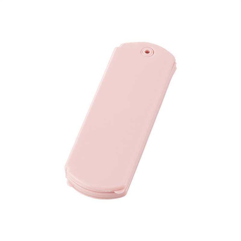 MARKLESS STYLE 折りたたみコーム ミラー付 ライトピンク TM-0074-040 1個（ご注文単位1個）【直送品】