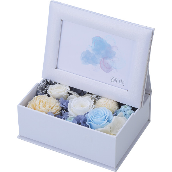 シャディ プリザーブドフラワー仏花 想かげ 1個(ご注文単位1個) 【直送品】
