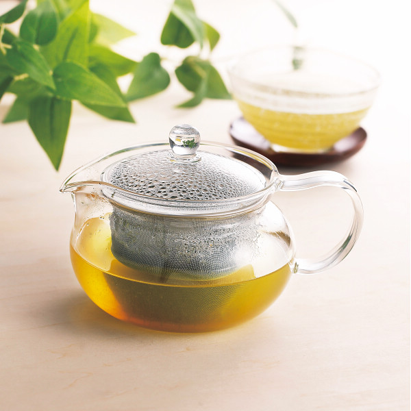 シャディ ハリオ 茶茶急須 丸(450┣ml┫) 1個(ご注文単位1個) 【直送品】