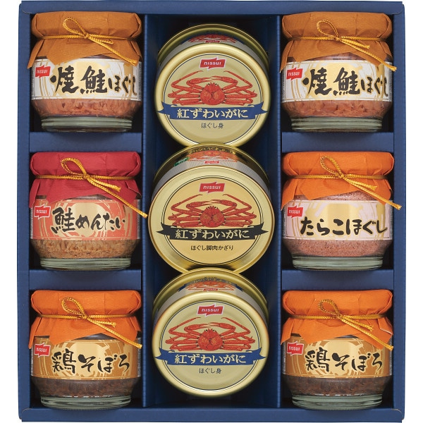シャディ ニッスイ　瓶詰・かに缶詰ギフトセット 1個(ご注文単位1個) ※軽 【直送品】