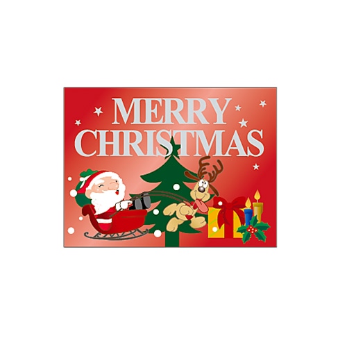 ARC POPシール クリスマス サンタ ツリー LX451S 1束(ご注文単位1束)【直送品】