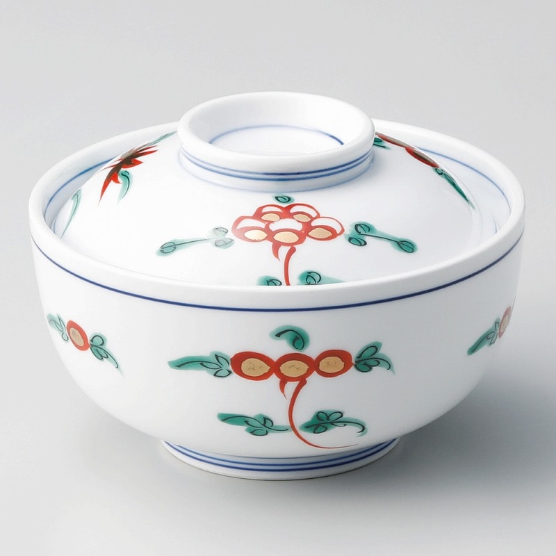 金正陶器 錦宝来円菓子碗 1個（ご注文単位1個）【直送品】