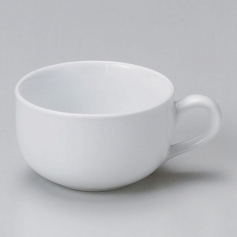 金正陶器 ホワイティー片手スープカップ 1個(ご注文単位1個)【直送品】