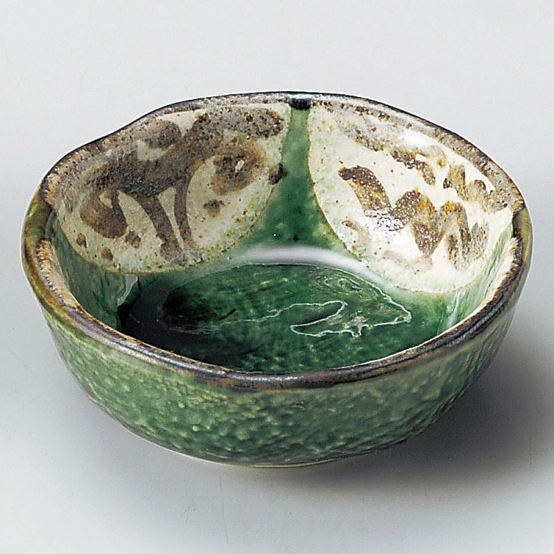 金正陶器 里山織部丸千代口 1個(ご注文単位1個)【直送品】