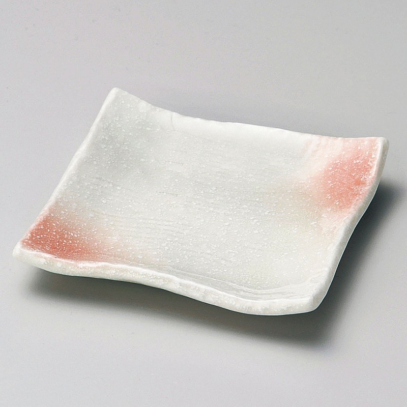 金正陶器 桃山ふぶき正角皿 1個(ご注文単位1個)【直送品】