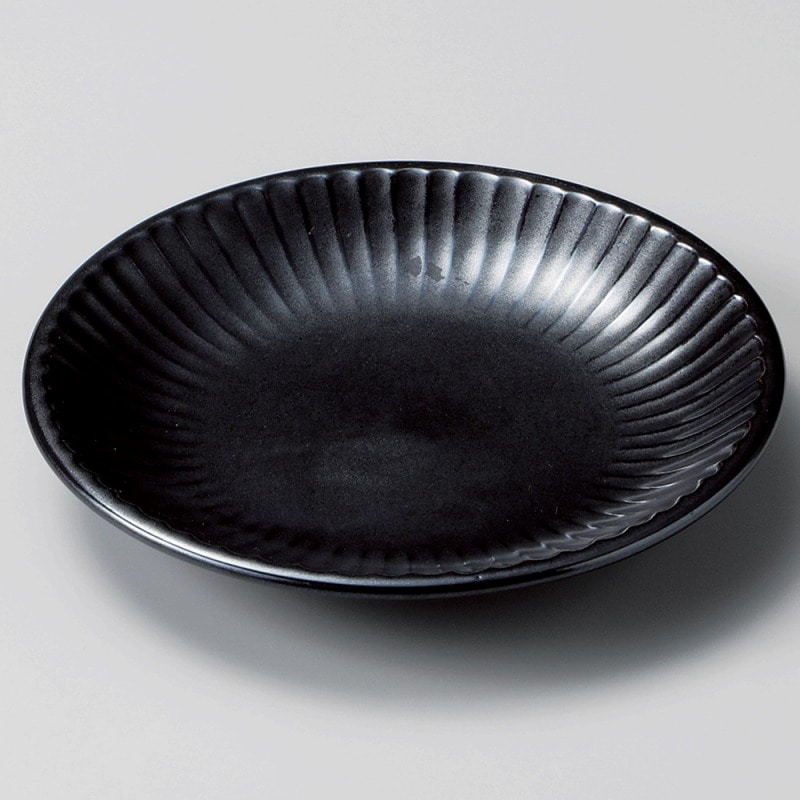 金正陶器 鉄結晶削ぎ5.0皿 1個(ご注文単位1個)【直送品】