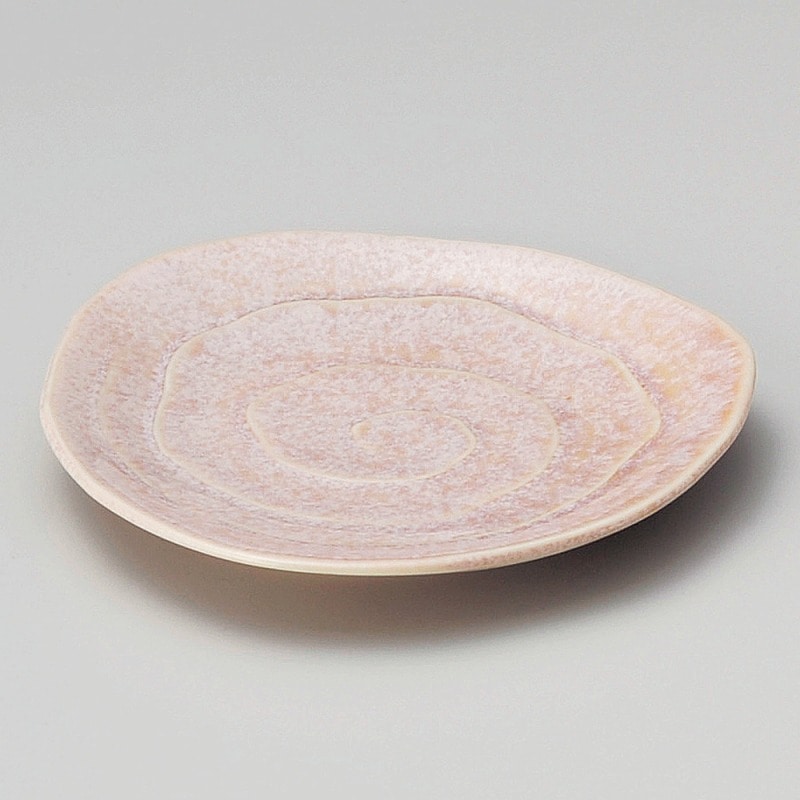 金正陶器 煌桜志野三角3.5皿 1個(ご注文単位1個)【直送品】