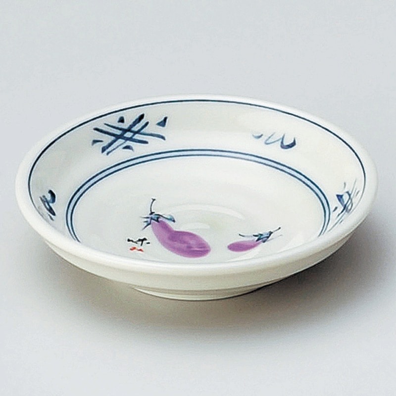 金正陶器 野菜小皿ナス 1個(ご注文単位1個)【直送品】