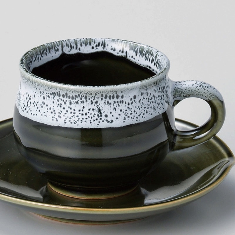 金正陶器 おりべ流しコーヒー碗 1個 ※カップ単品のみ(ご注文単位1個)【直送品】