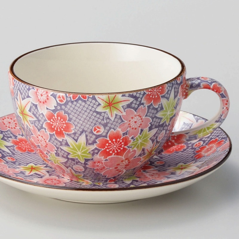 金正陶器 友禅コーヒー碗 1個 ※カップ単品のみ(ご注文単位1個)【直送品】