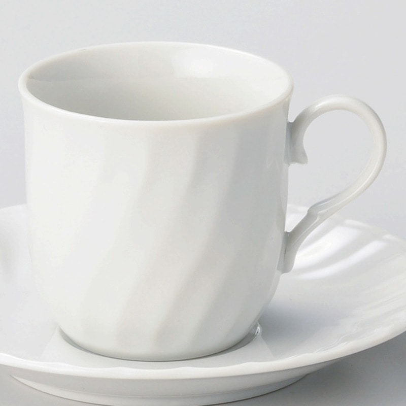 金正陶器 白ネジコーヒー碗 1個 ※カップ単品のみ(ご注文単位1個)【直送品】