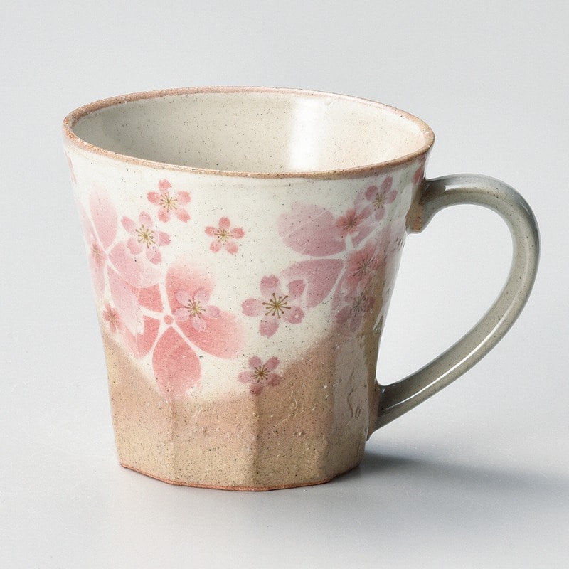 金正陶器 重ね桜マグ 1個(ご注文単位1個)【直送品】