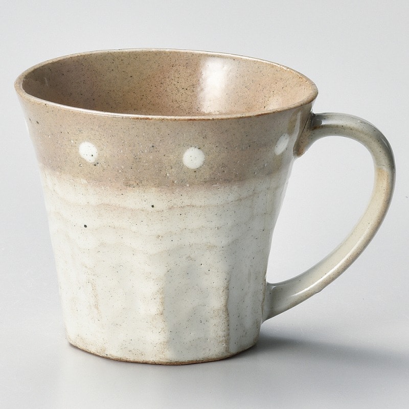 金正陶器 粉引水玉マグ 1個(ご注文単位1個)【直送品】