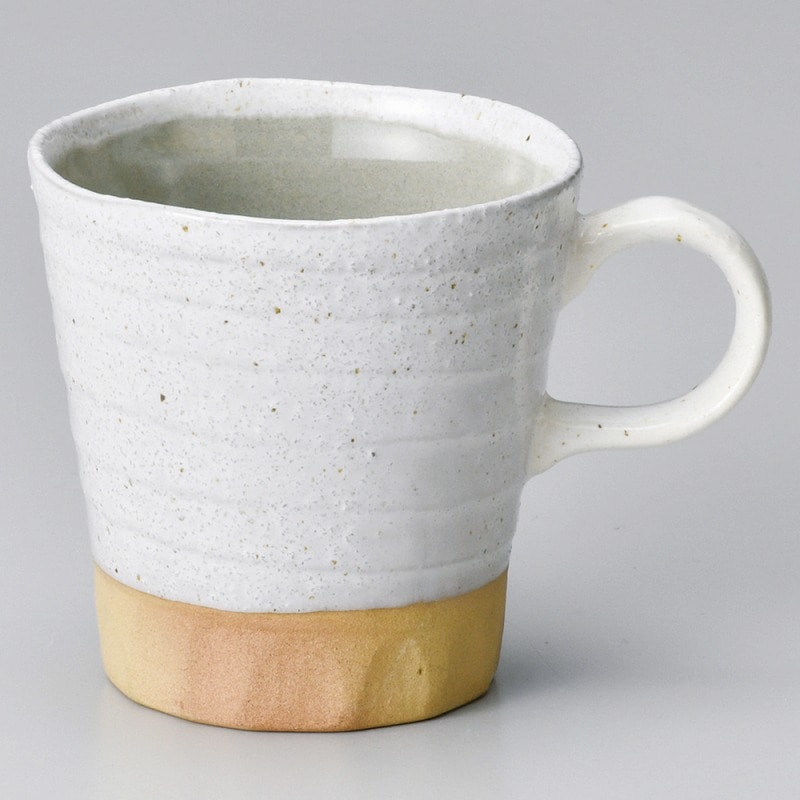金正陶器 白彩マグ 1個(ご注文単位1個)【直送品】