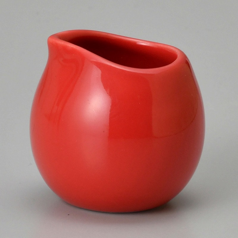 金正陶器 レッドクリーマー 小 1個(ご注文単位1個)【直送品】