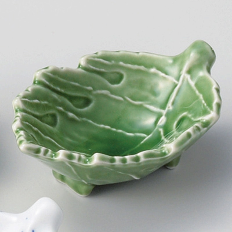金正陶器 天竜青磁木の葉珍味 1個(ご注文単位1個)【直送品】
