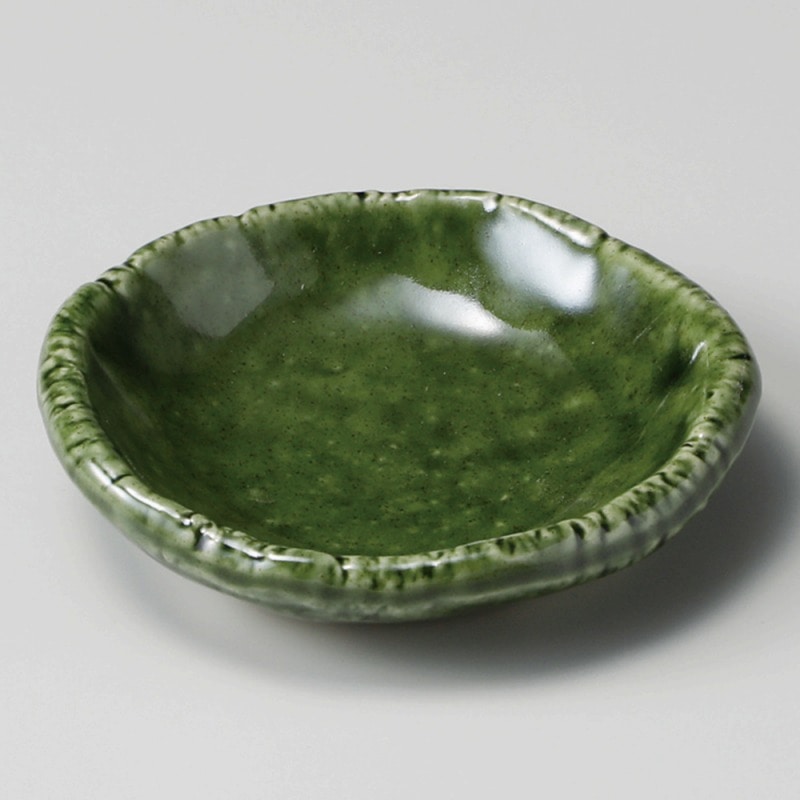 金正陶器 織部小皿 1個(ご注文単位1個)【直送品】