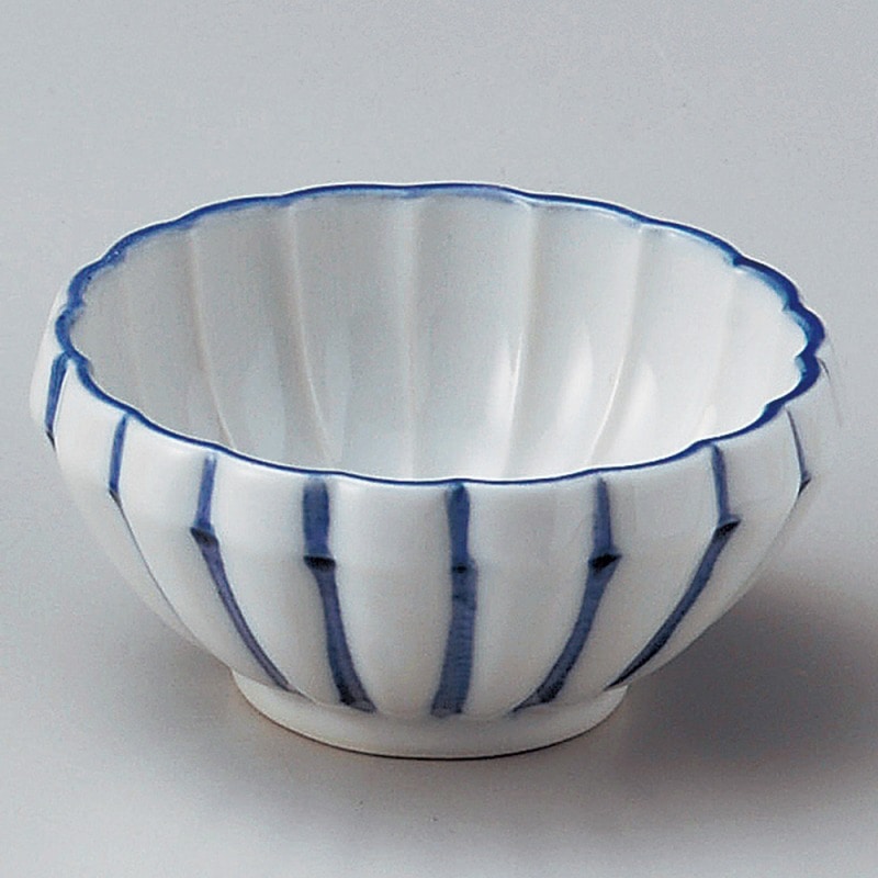 金正陶器 菊型手描き十草珍味鉢 1個(ご注文単位1個)【直送品】