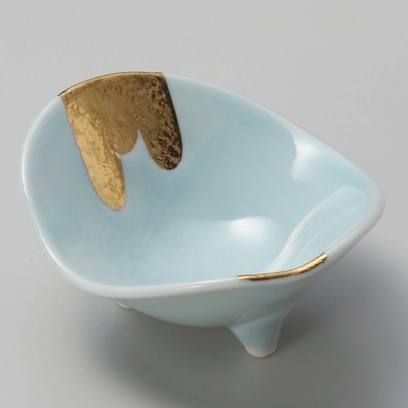金正陶器 青白磁石庭珍味入 1個(ご注文単位1個)【直送品】
