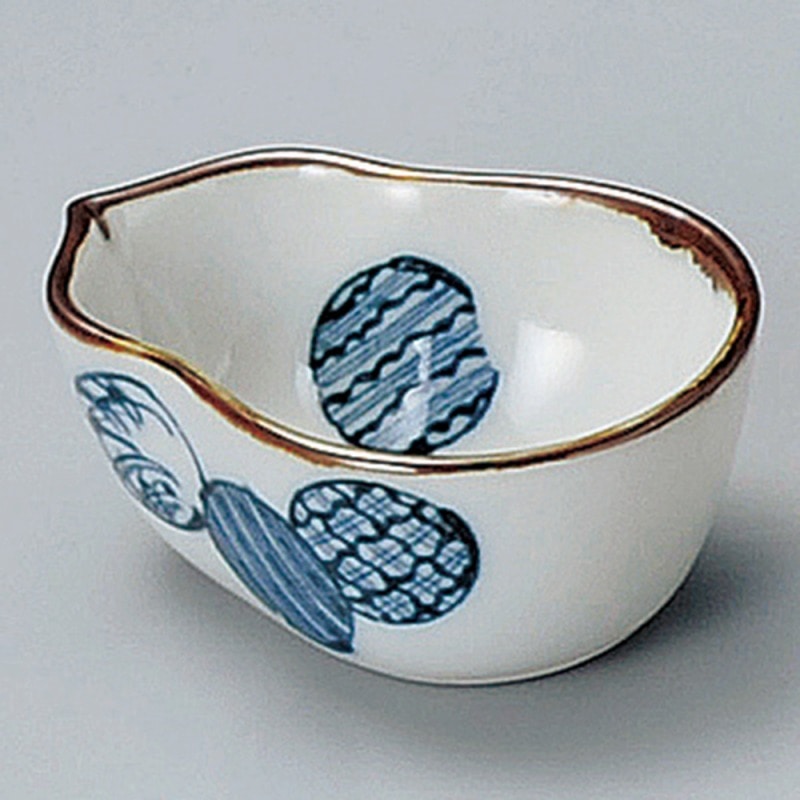 金正陶器 丸紋ひさご珍味 1個(ご注文単位1個)【直送品】