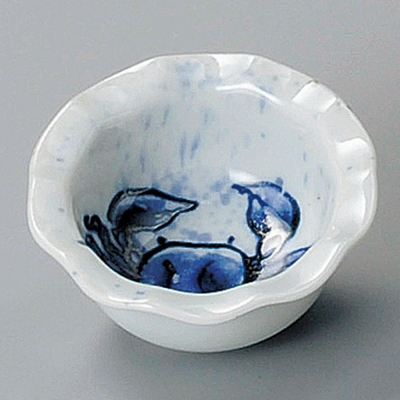 金正陶器 吹墨渕波カニ珍味 1個(ご注文単位1個)【直送品】
