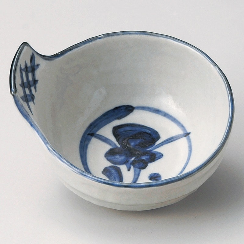 金正陶器 呉須草花呑水(大) 1個(ご注文単位1個)【直送品】