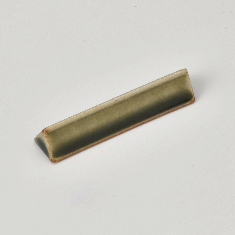 金正陶器 織部三角レストS 1個(ご注文単位1個)【直送品】