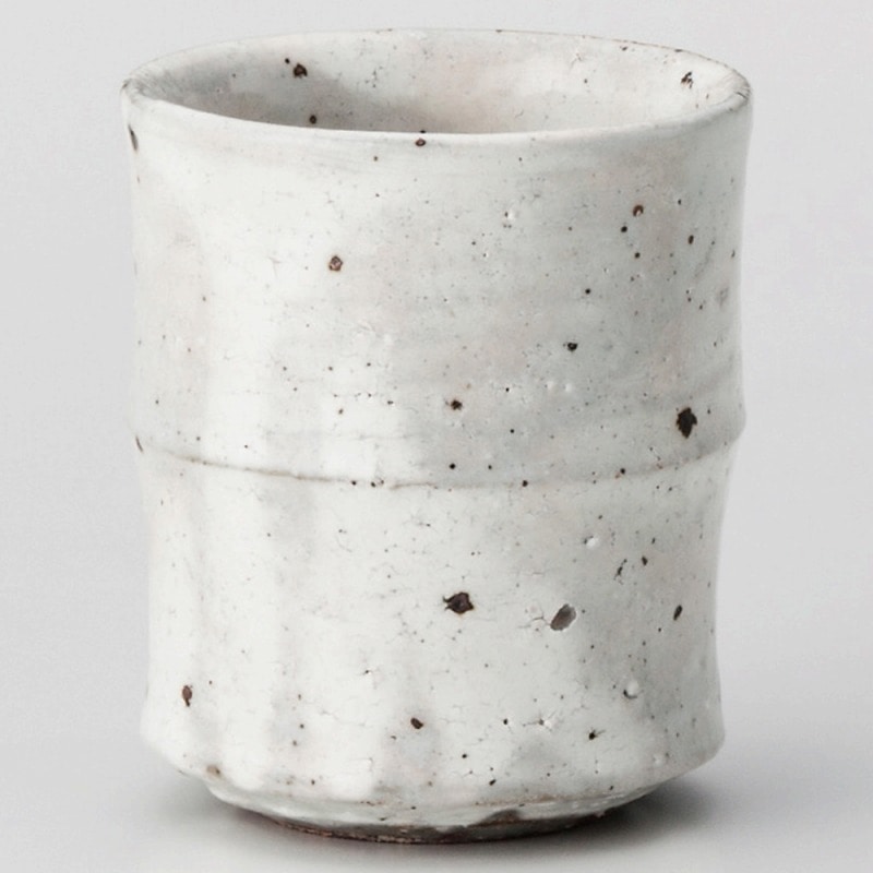 金正陶器 新粉引切立湯呑 1個(ご注文単位1個)【直送品】